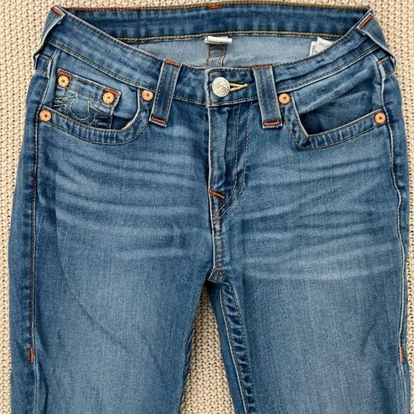 True religion blue skinny jeans womens size 27 D94 - Picture 5 of 9